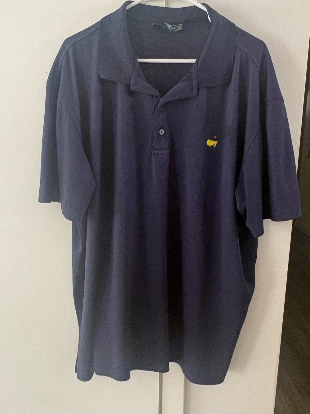 Master’s Golf Men's Navy Polo Shirt with Masters logo